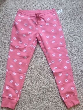 Amazon Essentials Star Wars Pink Graphic Jogger Bottoms Woman